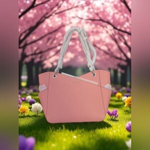 Michael Kors Jet Set Travel Large Chain Shoulder Tote (Primrose)(NWT)